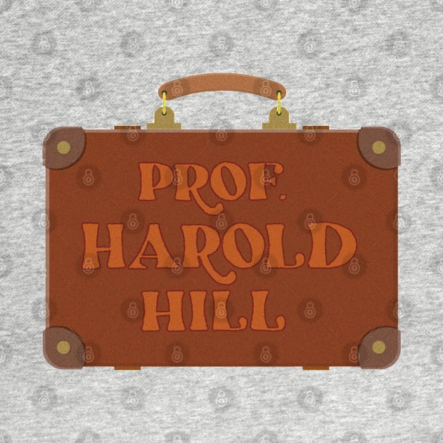 The Music Man Prof. Harold Hill Suitcase by baranskini